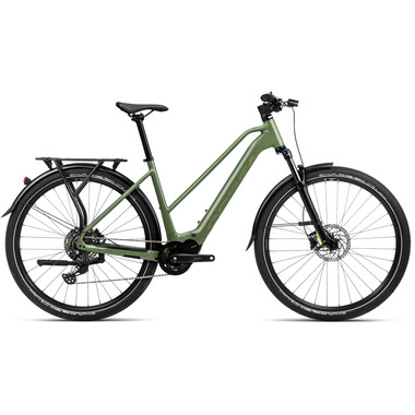 Bicicleta de senderismo eléctrica ORBEA KEMEN MID 40 TRAPEZ Verde 2023 0